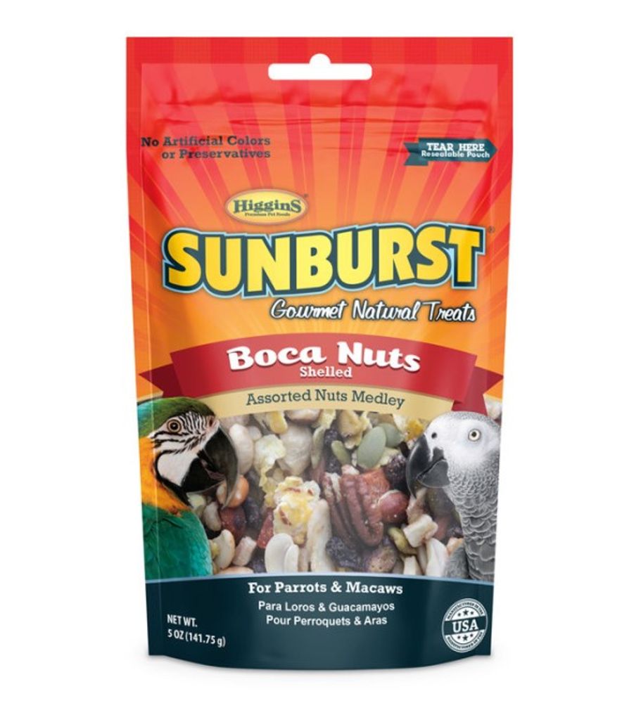 Higgins, Sunburst Boca Nuts Treat, 5 oz