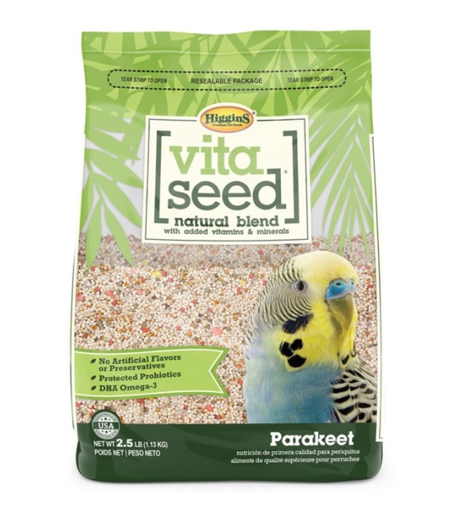 Higgins, Vita Seed Natural Blend Parakeet Food