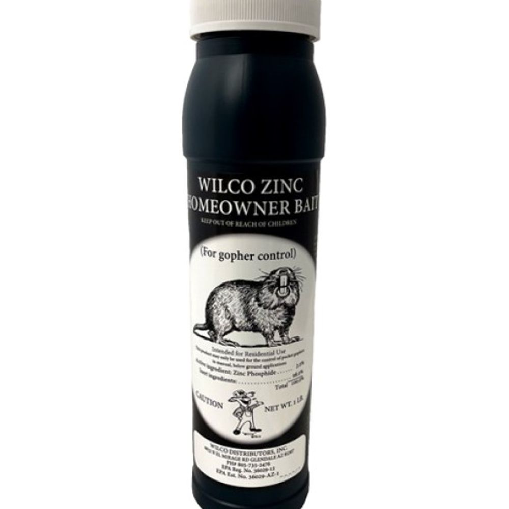 Wilco Distributions, Zinc Homeowner Gopher Bait, 1 lb
