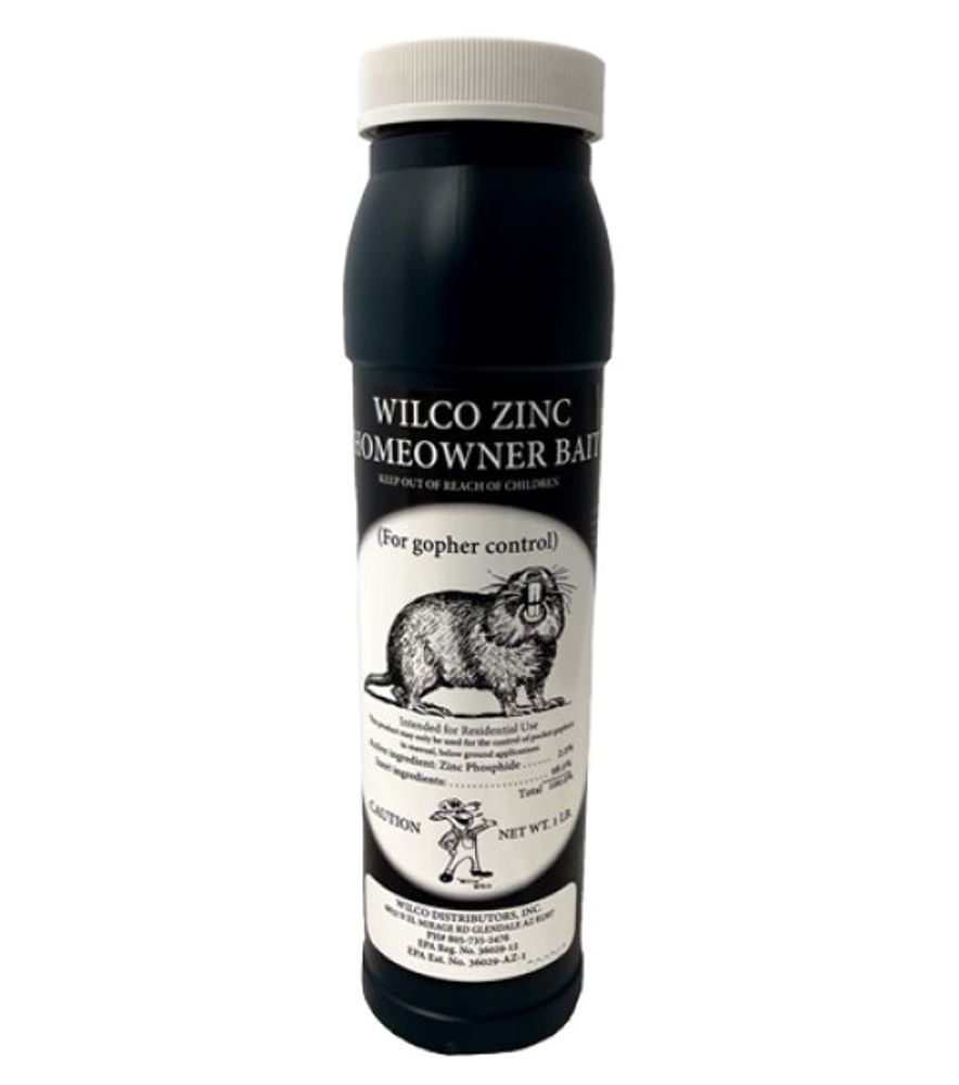 Wilco Distributions, Zinc Homeowner Gopher Bait, 1 lb