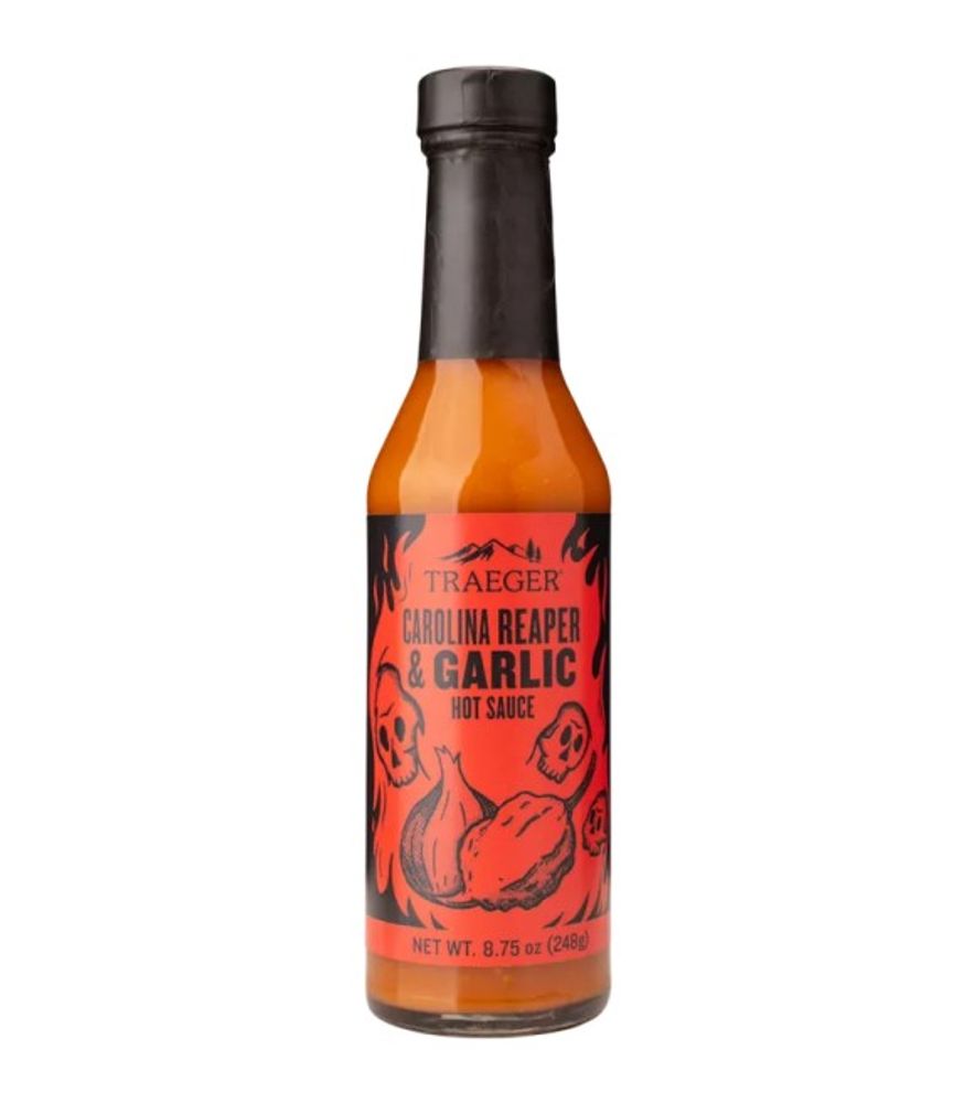 Traeger, Carolina Reaper & Garlic Hot Sauce, 8.75 oz