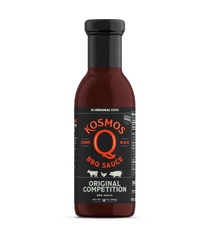 KOSMOS Q, Original Competition BBQ Sauce, 14 oz