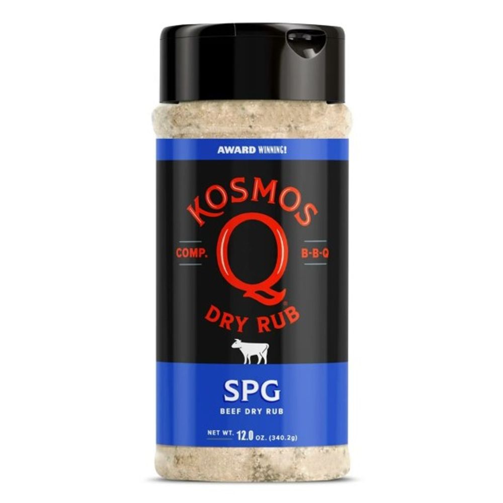 KOSMOS Q, SPG Beef Dry Rub, 12 oz