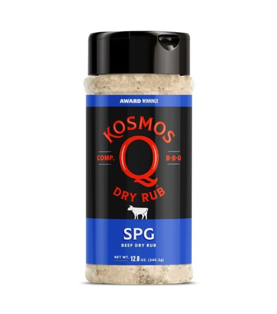 KOSMOS Q, SPG Beef Dry Rub, 12 oz