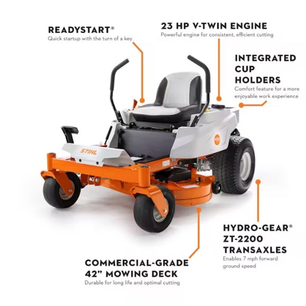 STIHL, RZ 142 Zero-Turn Lawn Mower