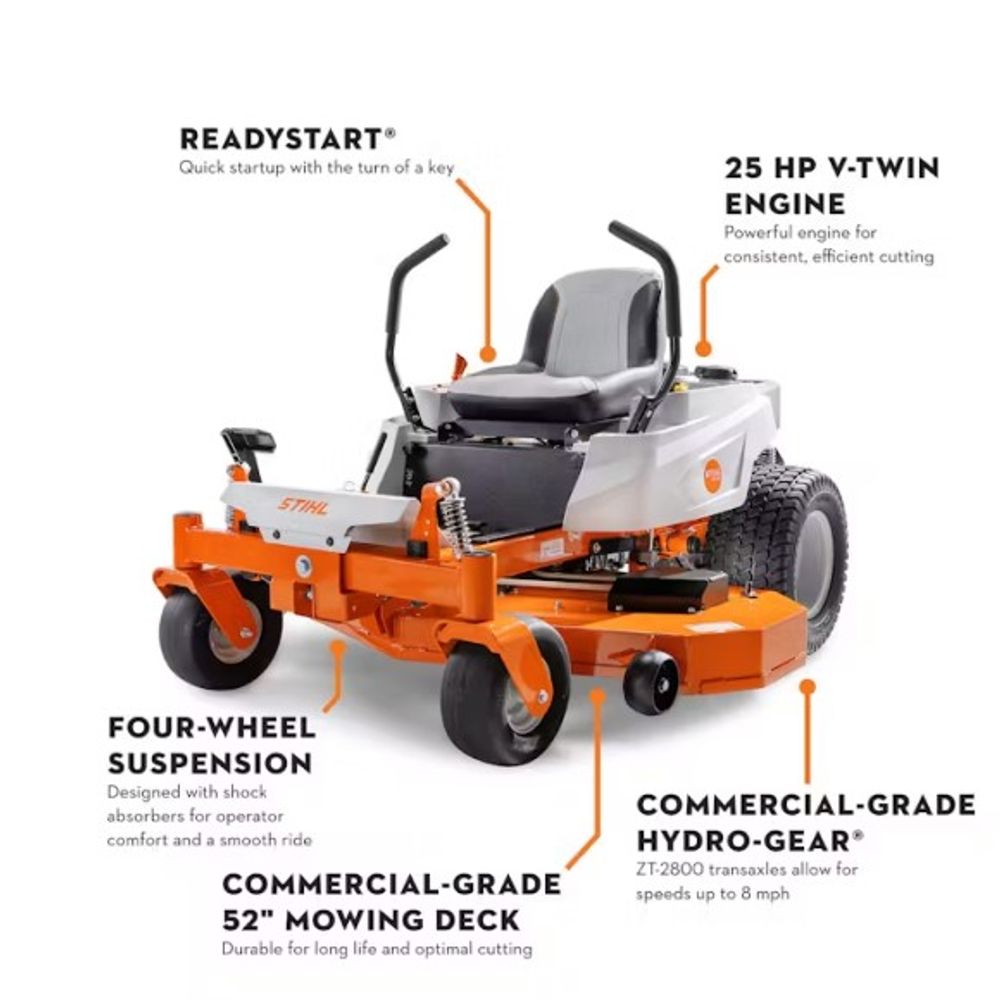 STIHL, RZ 152 Zero-Turn Lawn Mower