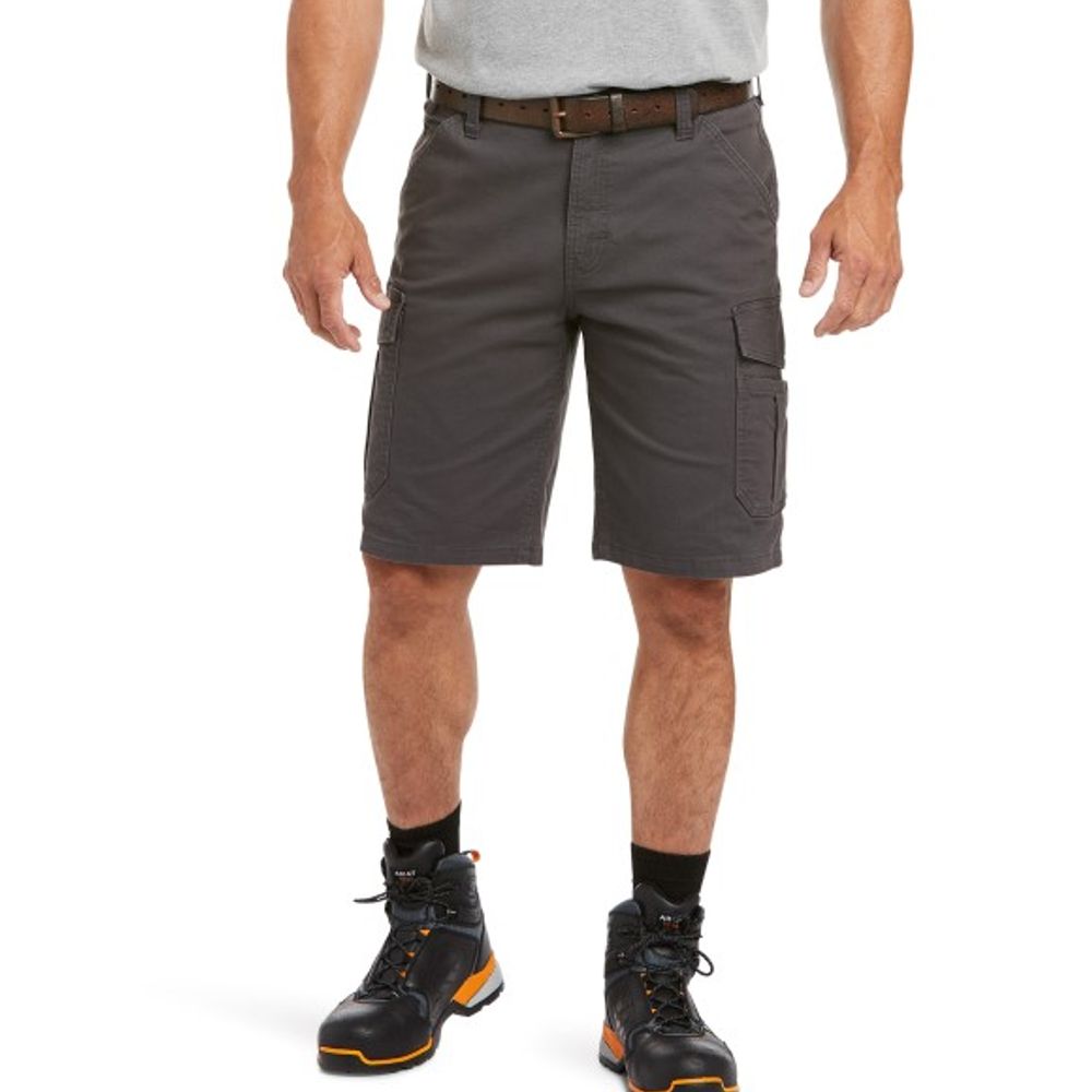 Ariat, Men's Rebar DuraStretch Made Tough Cargo Short, 10034681