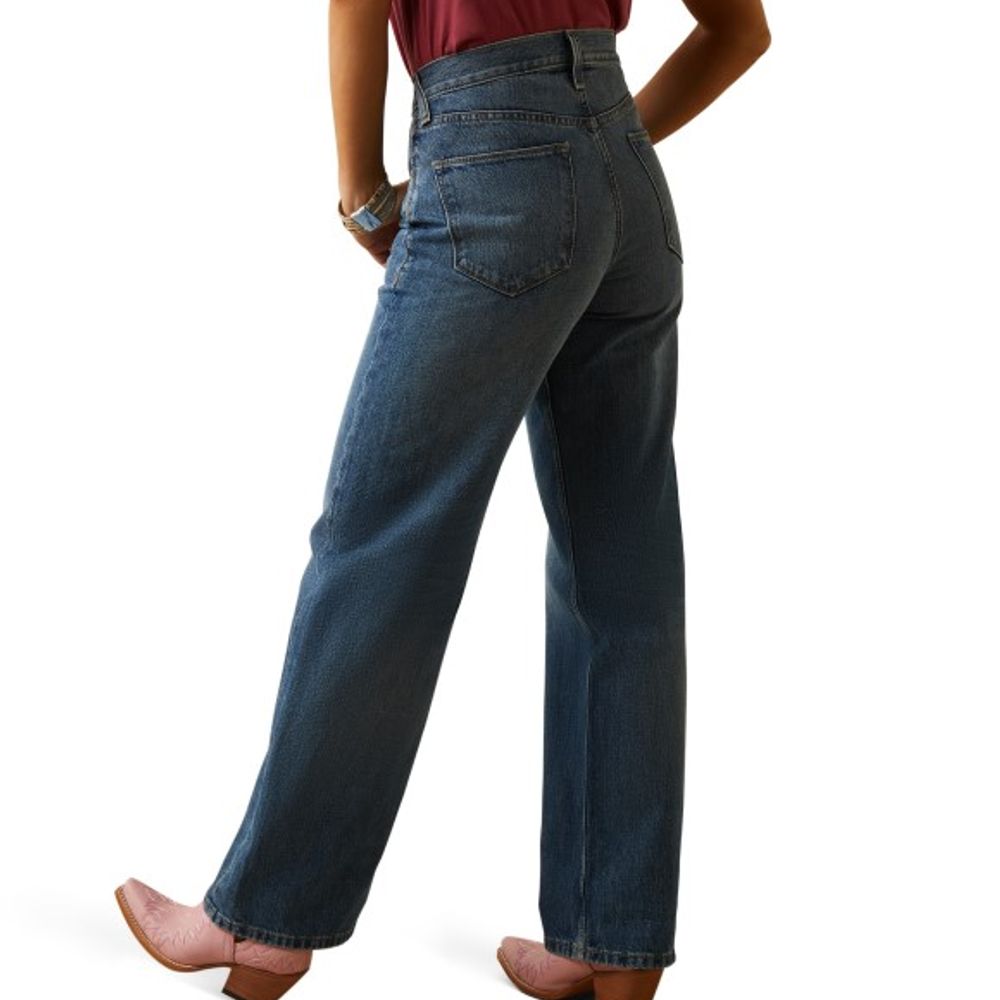 Ariat, Ladies Ultra High Rise Tomboy Wide Jean