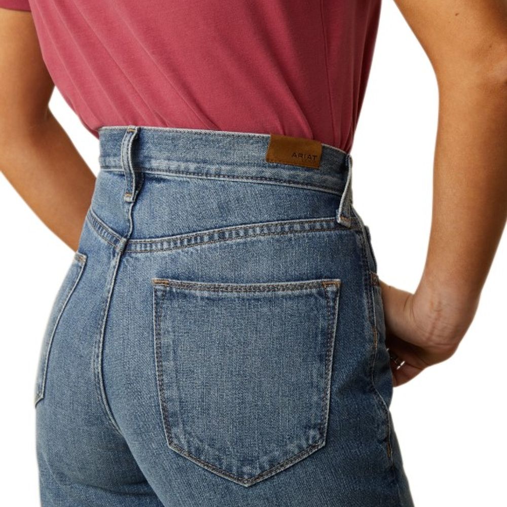 Ariat, Ladies Ultra High Rise Tomboy Wide Jean