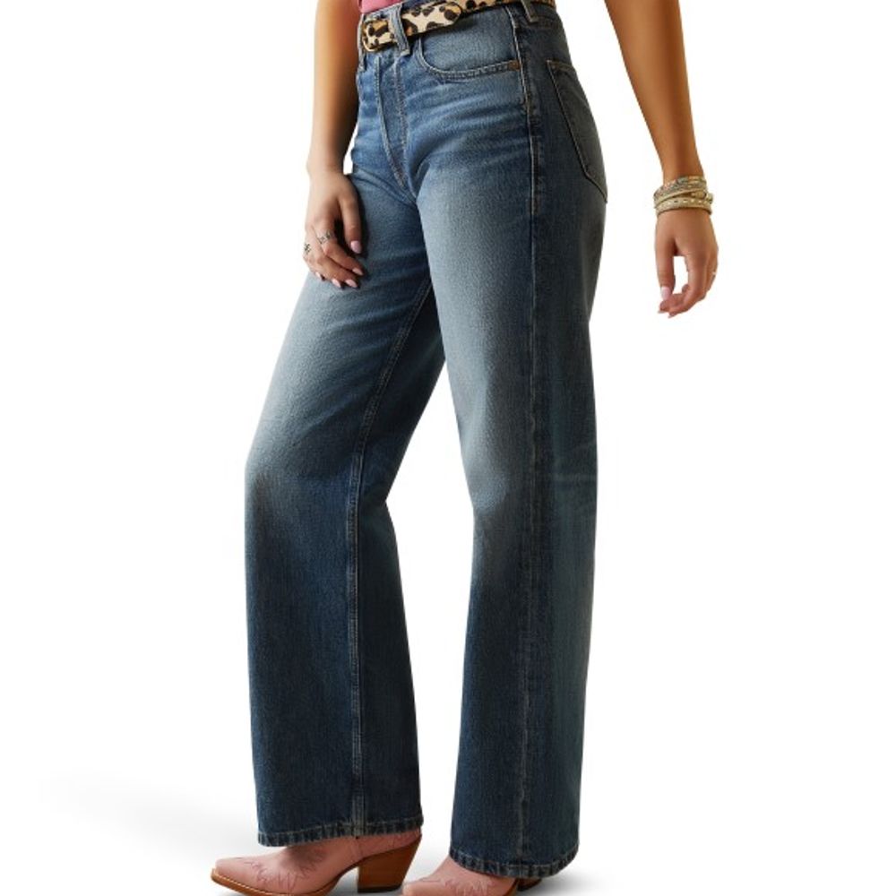 Ariat, Ladies Ultra High Rise Tomboy Wide Jean