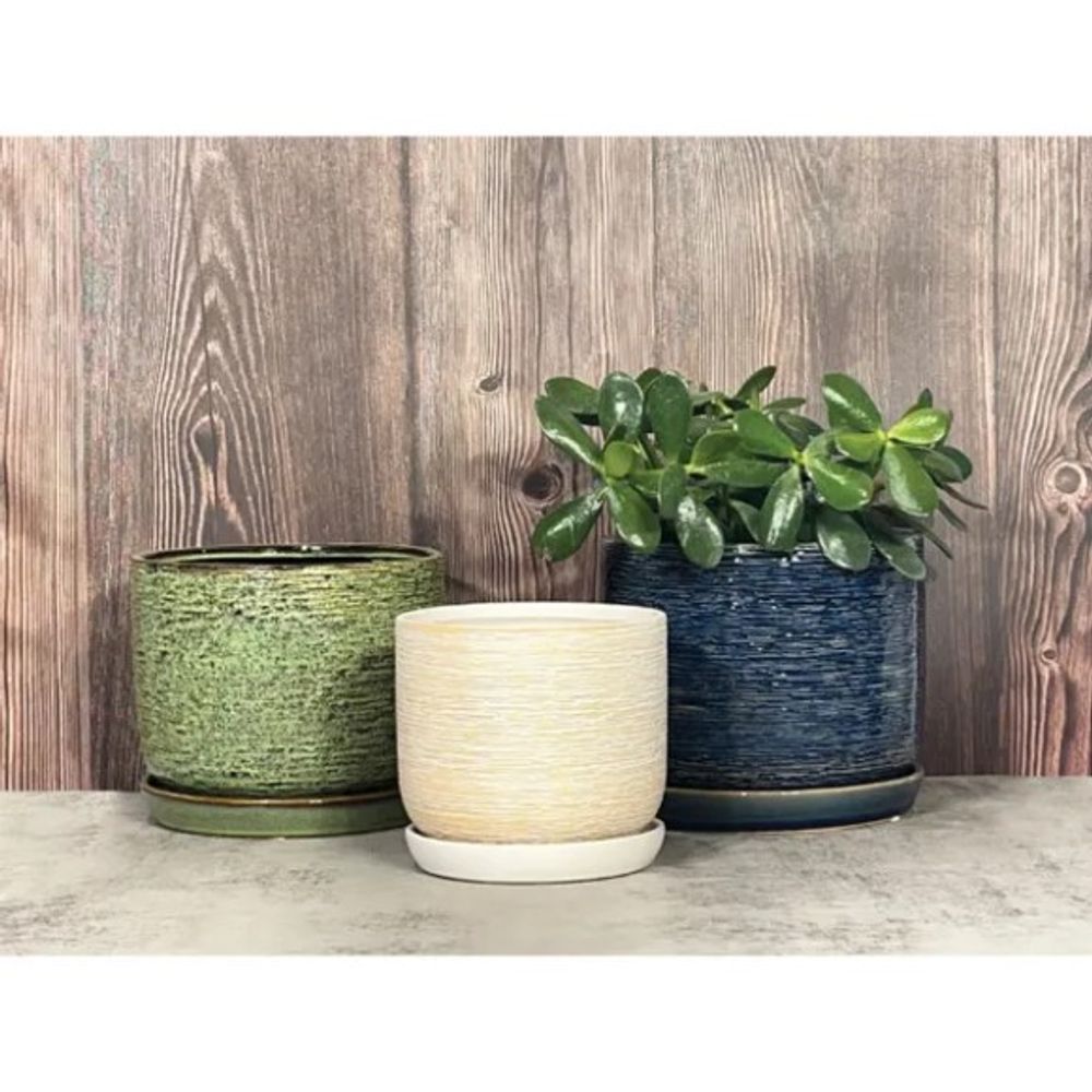 Border Concepts, White Naomi Planter