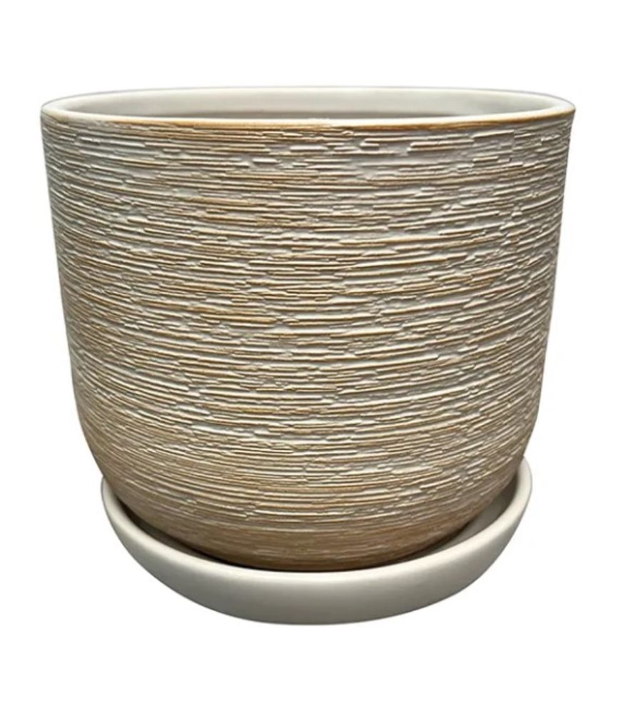 Border Concepts, White Naomi Planter