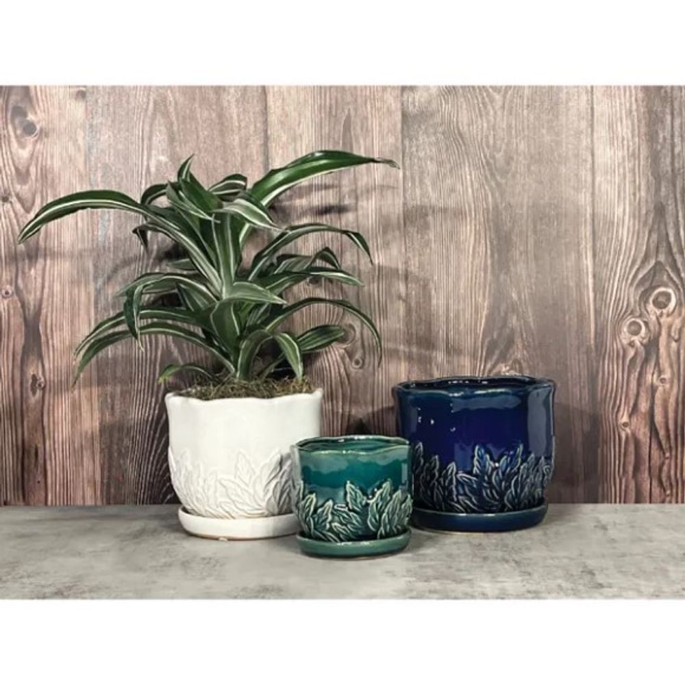 Border Concepts, Turquoise Sofia Planter