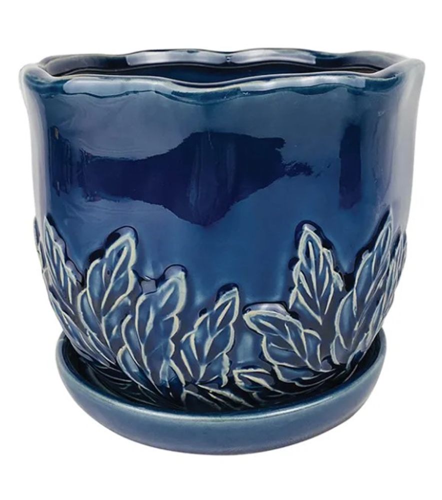 Border Concepts, Blue Sofia Planter