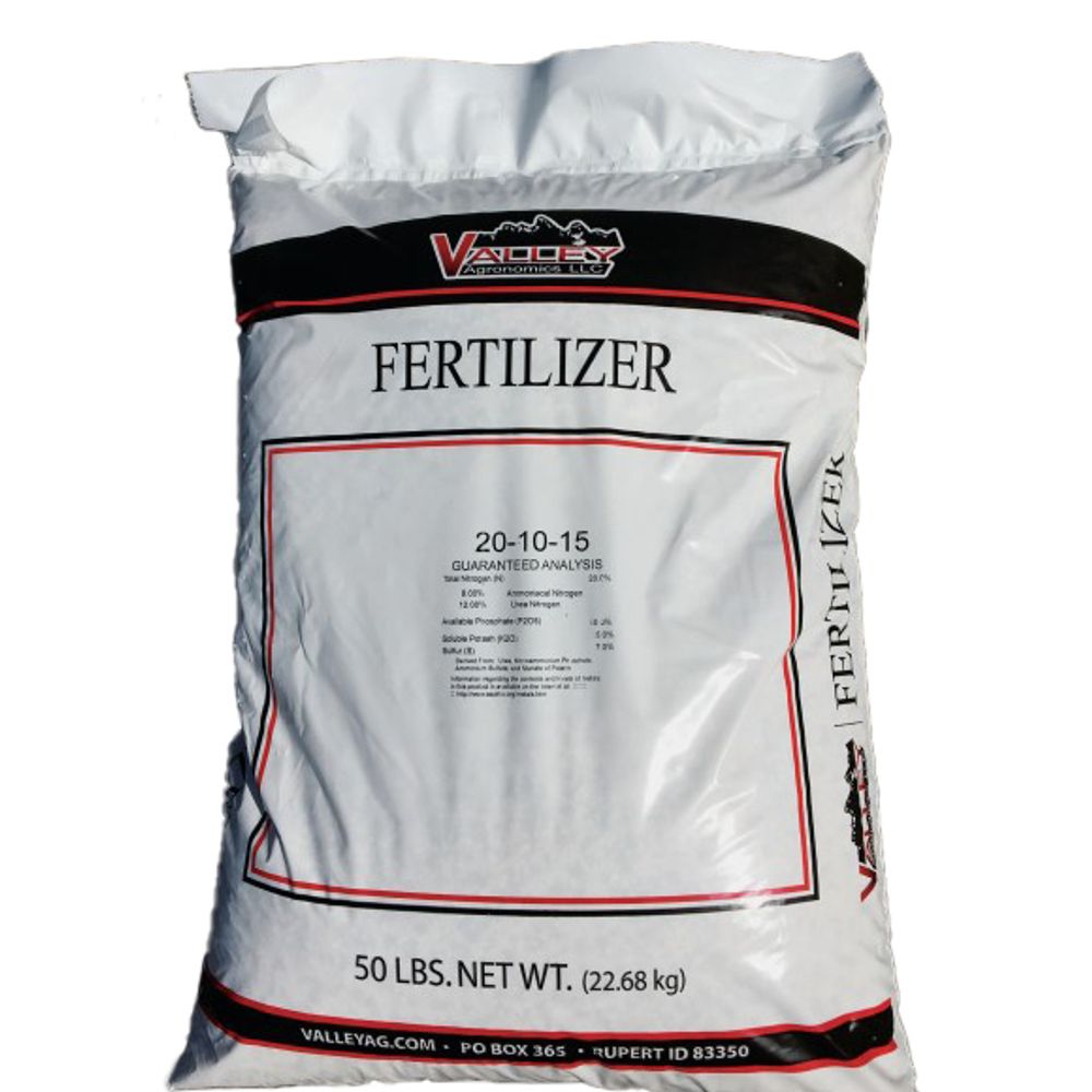 Valley Agronomics, 20-10-15 Pasture Fertilizer, 50 lb