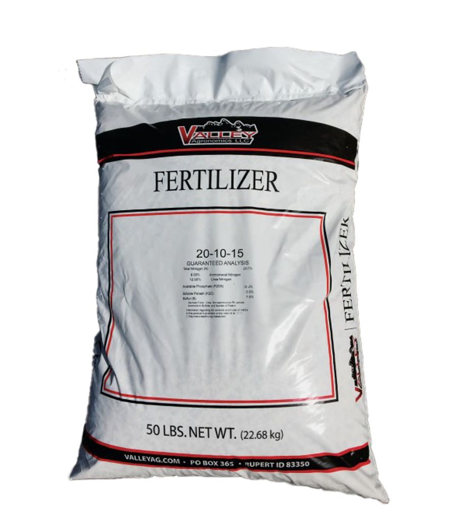 Valley Agronomics, 20-10-15 Pasture Fertilizer, 50 lb