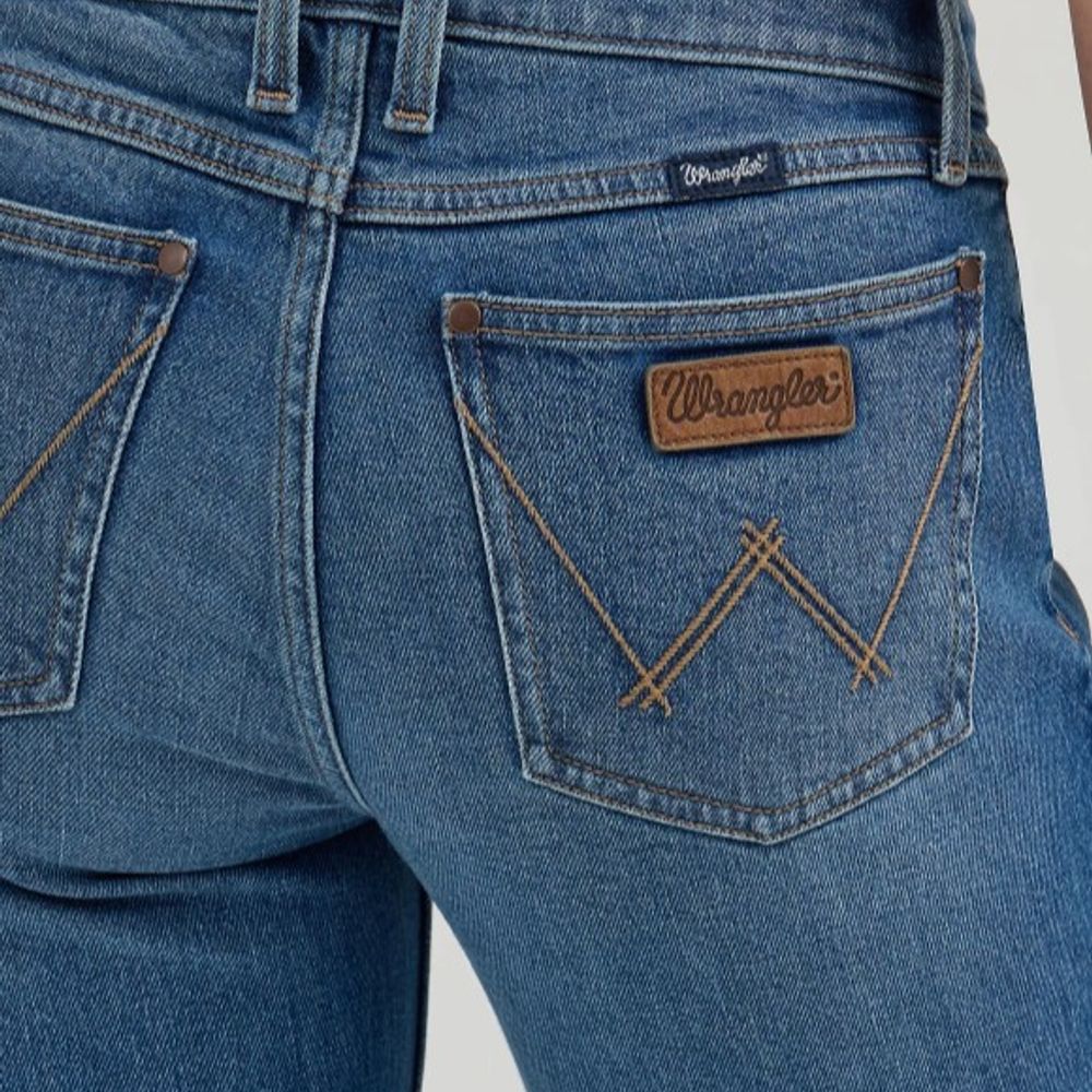 Wrangler, Ladies Retro Mae Wide Leg Trouser Jeans