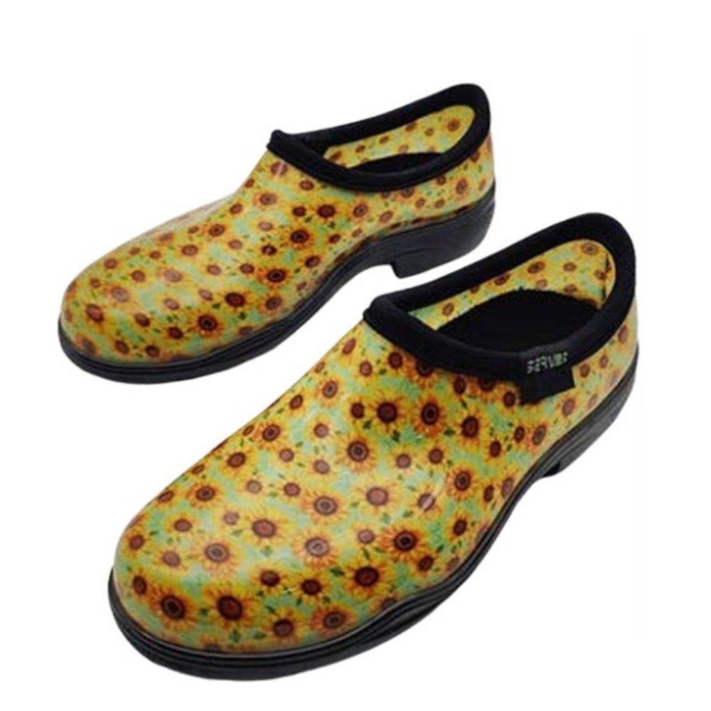 Servus, Ladies Sunflower Garden Clogs