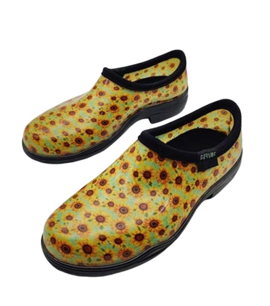 Servus, Ladies Sunflower Garden Clogs
