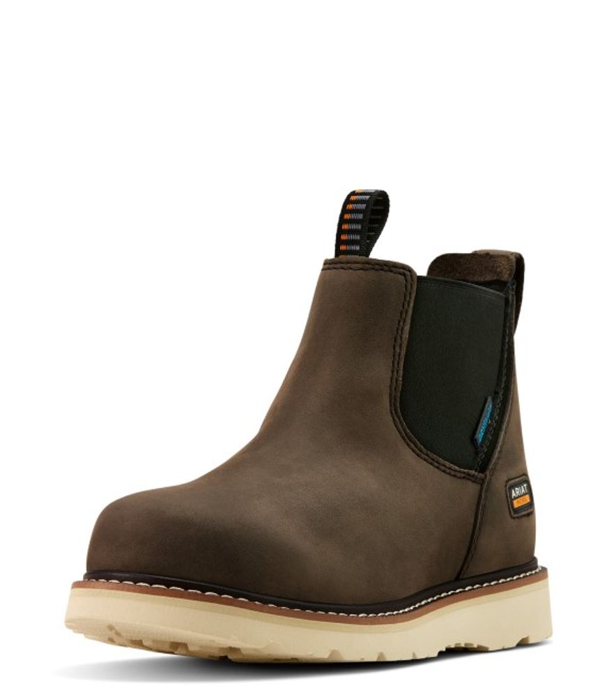 Ariat, Ladies Rebar Wedge Chelsea Waterproof Work Boot