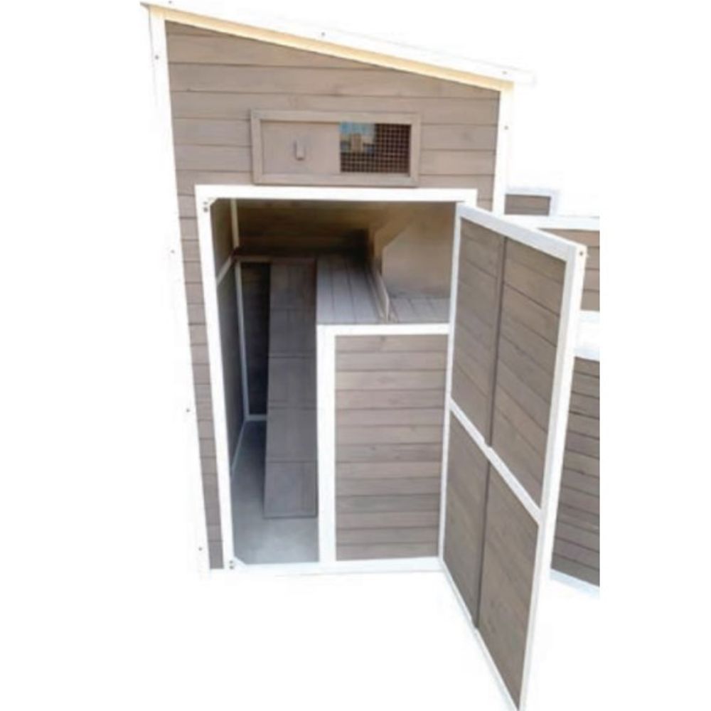 Rugged Ranch, Chalet Wood Coop with Pen