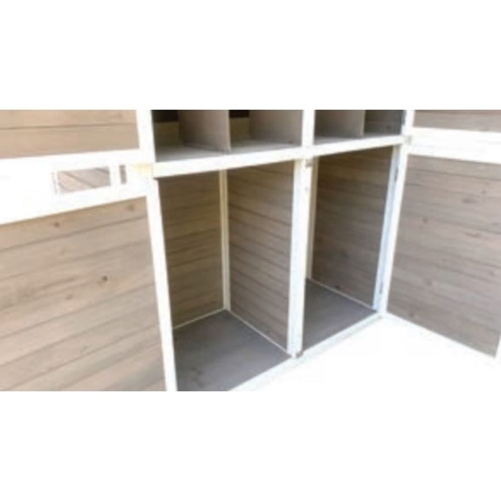 Rugged Ranch, Chalet Wood Coop with Pen
