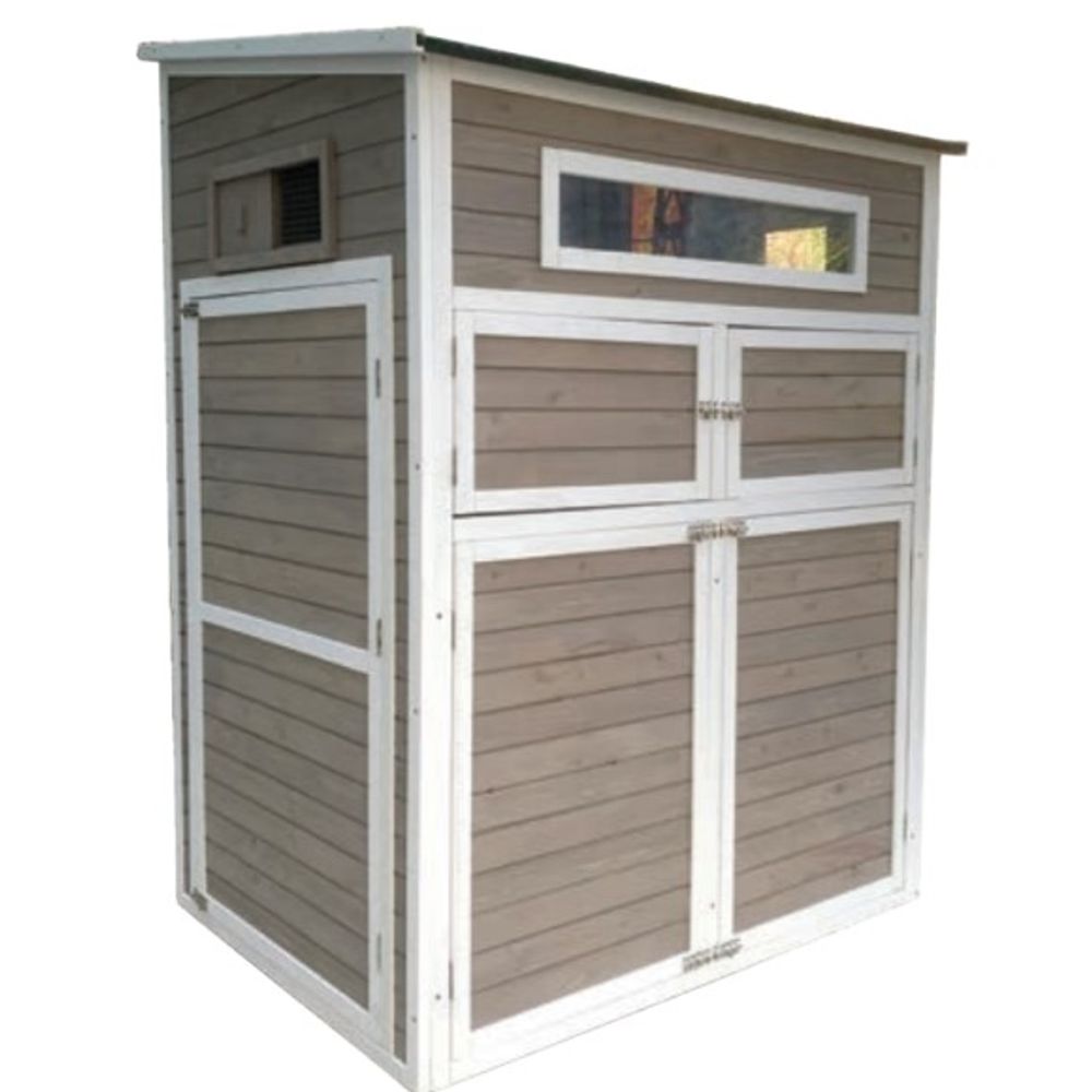 Rugged Ranch, Chalet Wood Coop with Pen