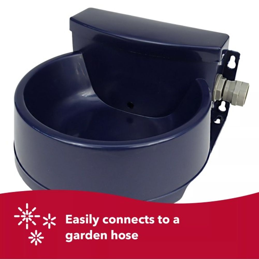Coastal Pet Products, Navy Bergan Auto-Waterer