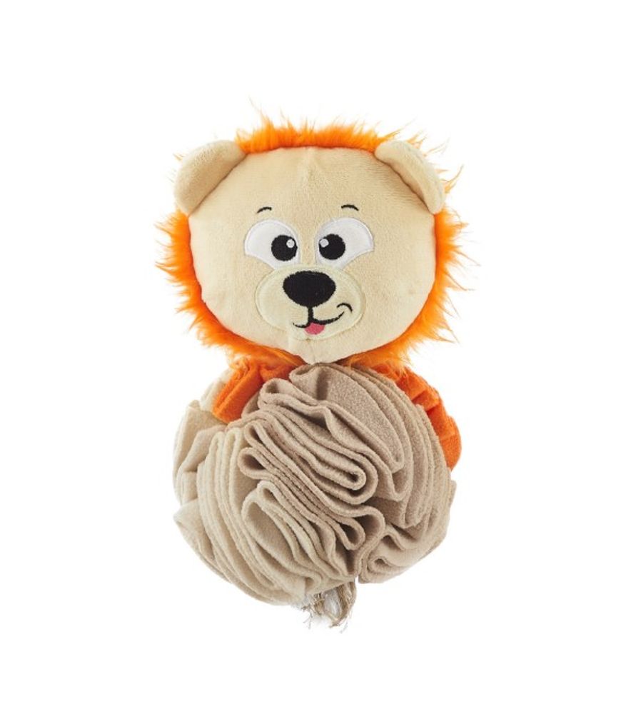 Outward Hound, Stuff N' Snuffle Interactive Lion Plush Dog Toy