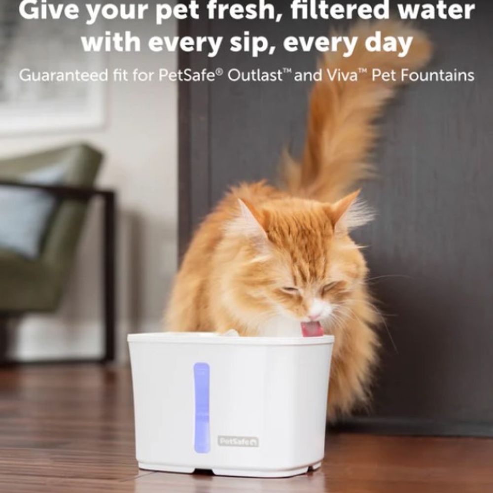 PetSafe, Ion-X Pet Fountain Filters, 4 pk