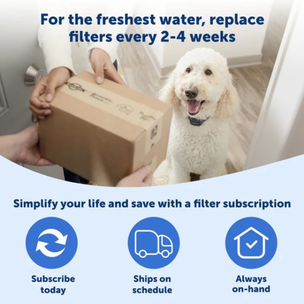 PetSafe, Ion-X Pet Fountain Filters, 4 pk