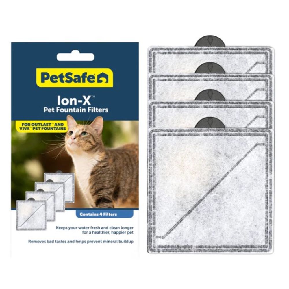 PetSafe, Ion-X Pet Fountain Filters, 4 pk