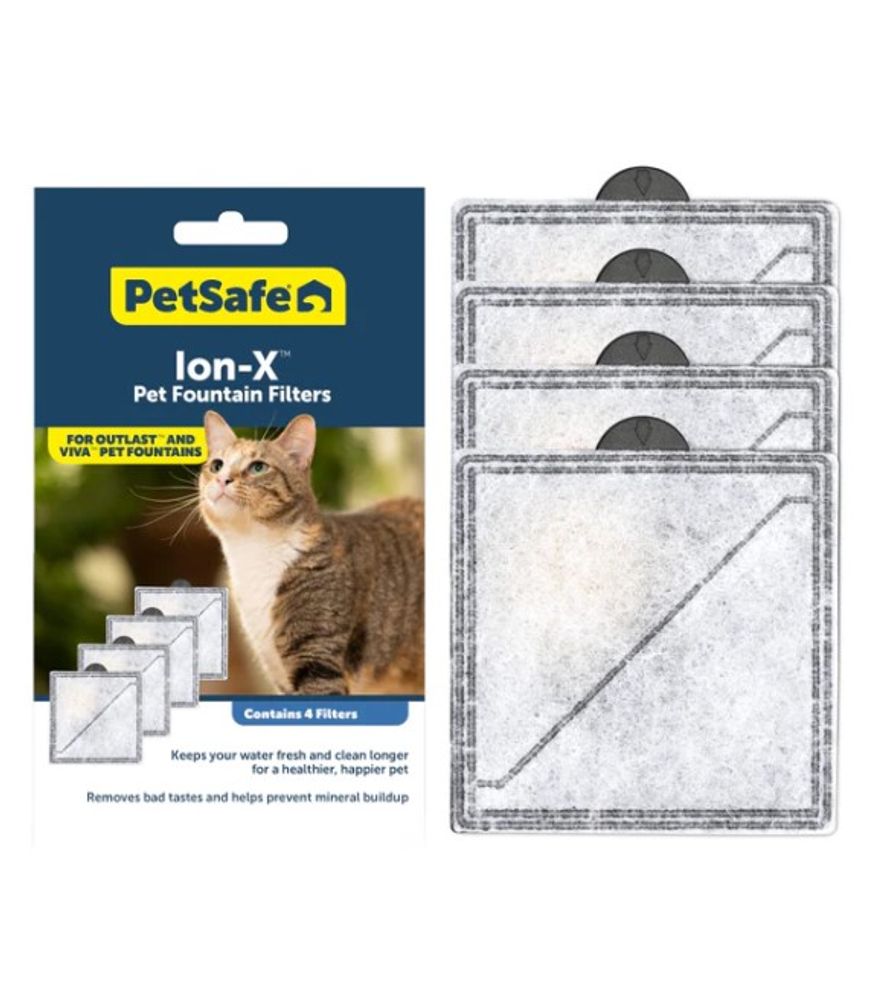 PetSafe, Ion-X Pet Fountain Filters, 4 pk