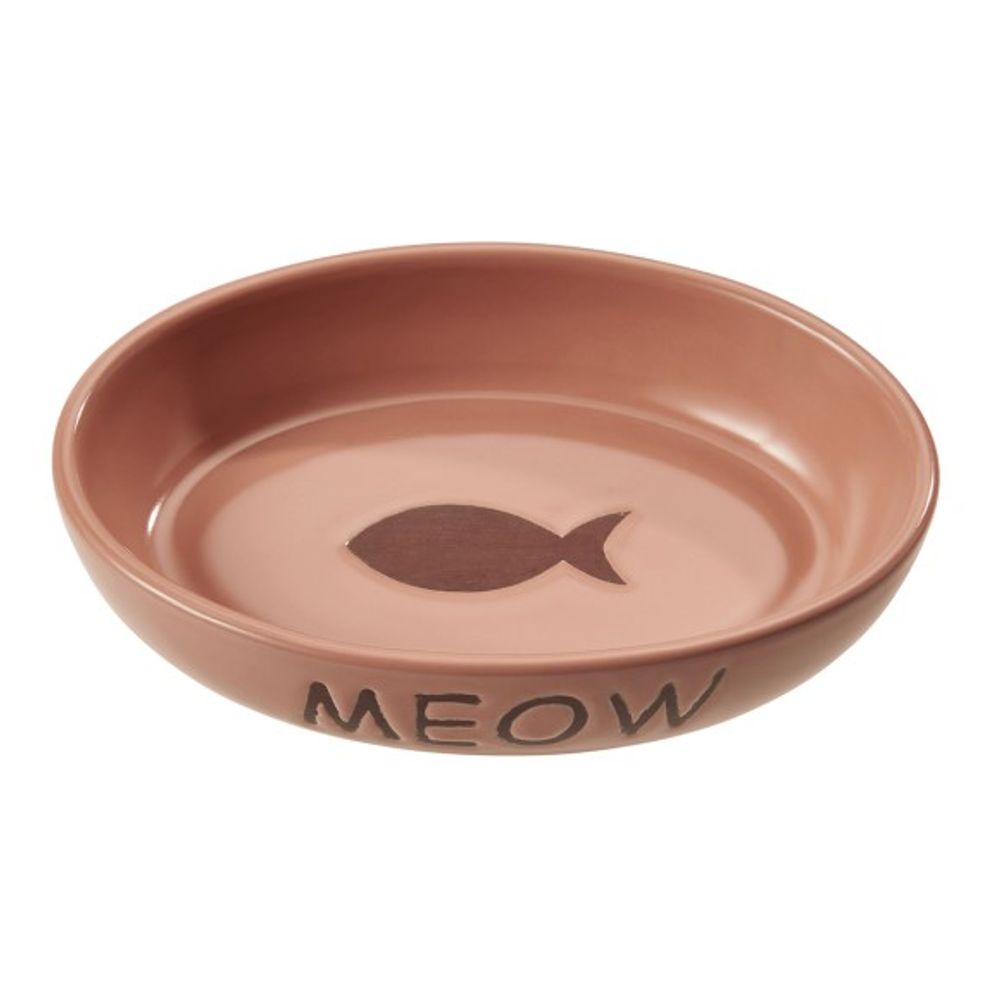 Spot, 6" Pink Portofino Oval Cat Dish
