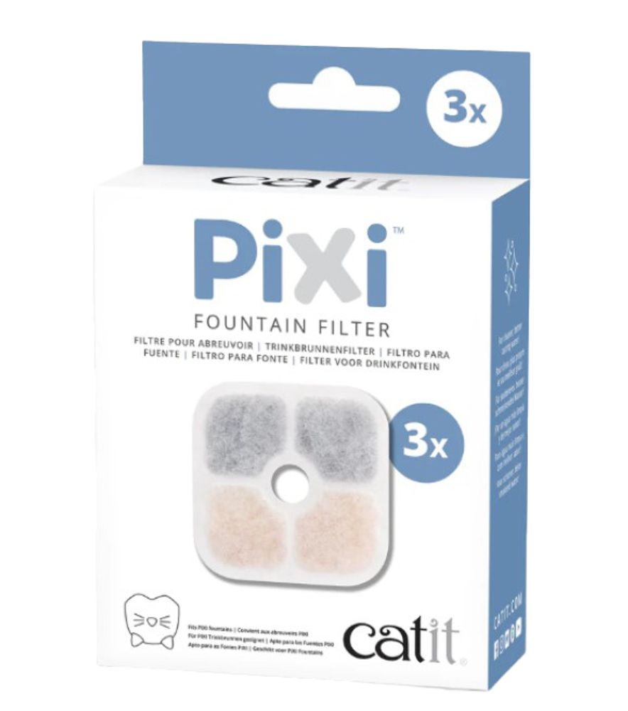 Catit, PIXI Fountain Filter, 3 pk
