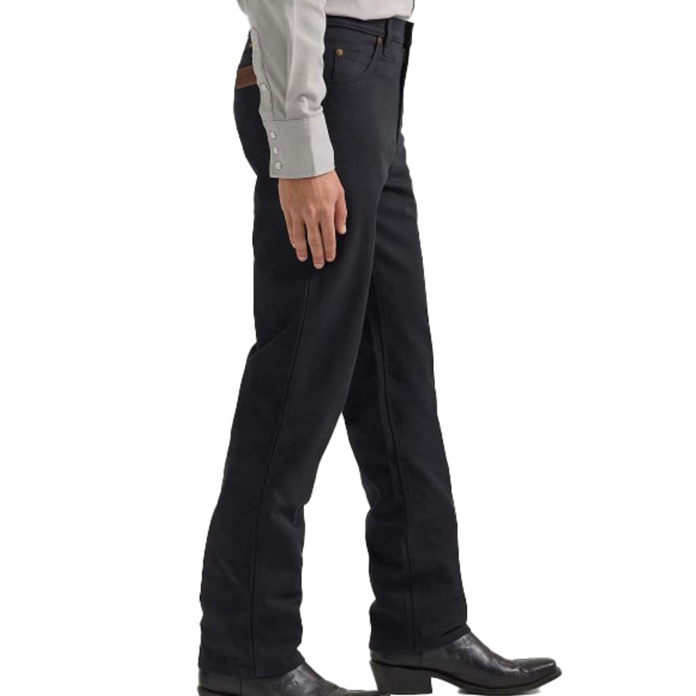 Wrangler, Men's Premium Performance Tough Comfort Cowboy Cut Regular Fit Canvas Jean