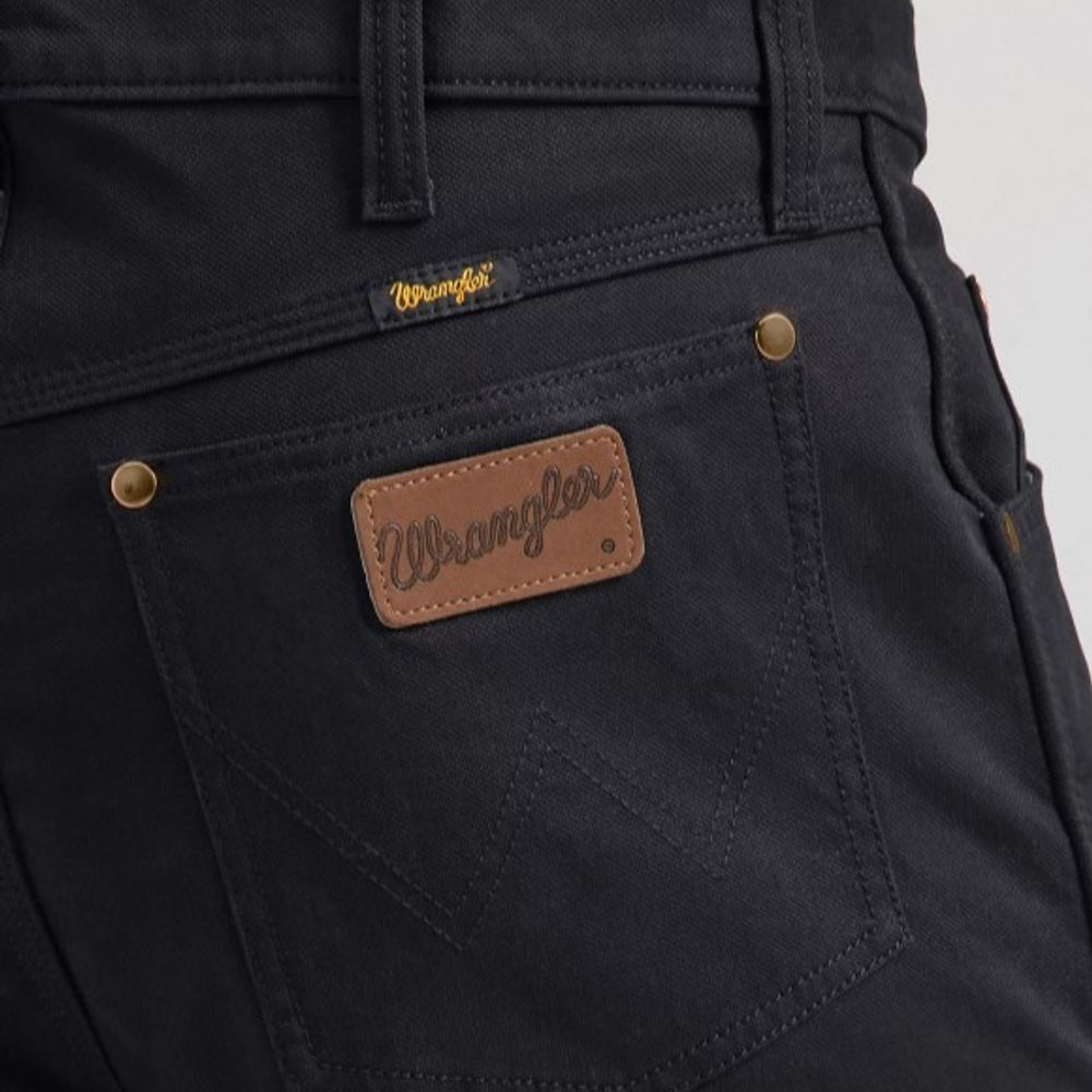 Wrangler, Men's Premium Performance Tough Comfort Cowboy Cut Regular Fit Canvas Jean