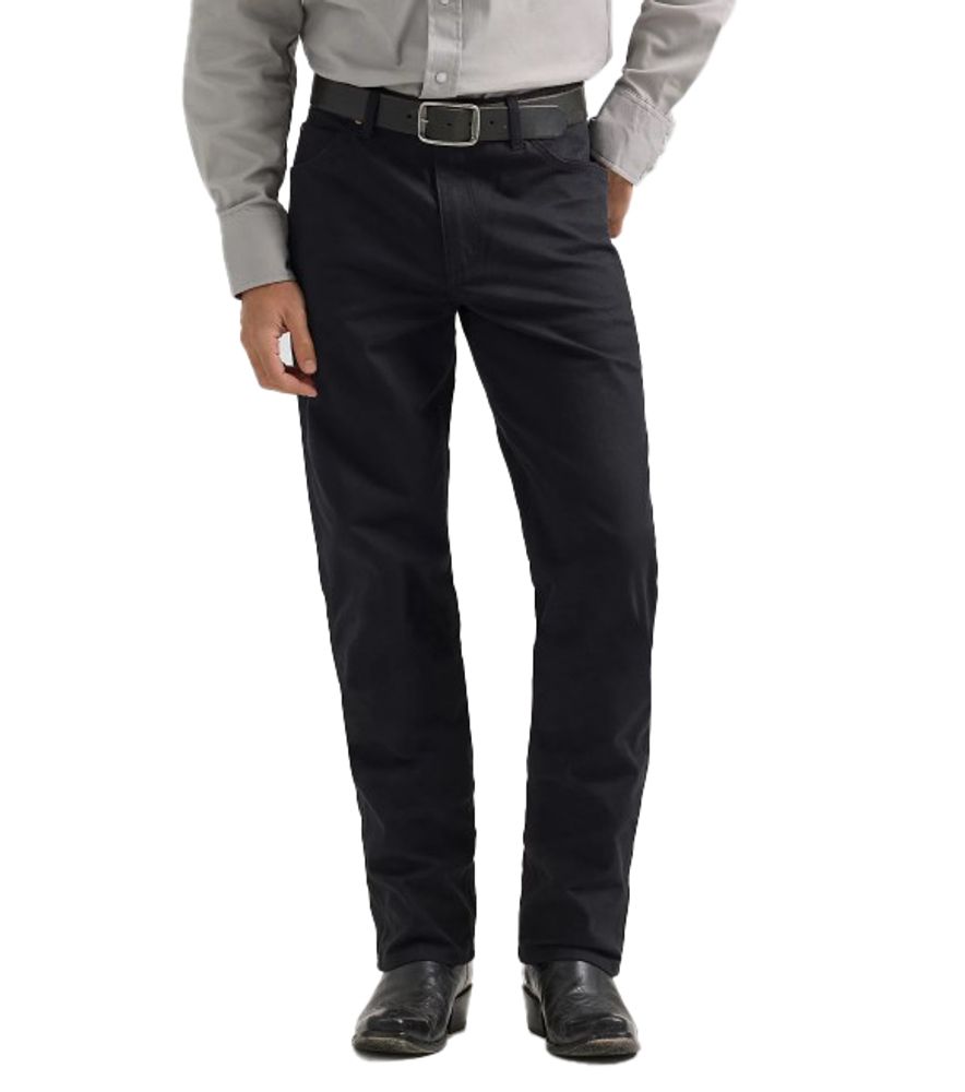 Wrangler, Men's Premium Performance Tough Comfort Cowboy Cut Regular Fit Canvas Jean