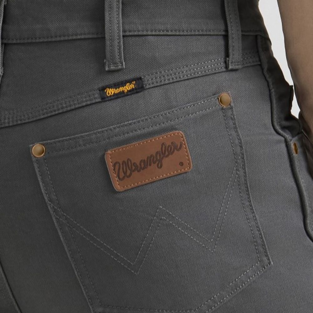 Wrangler, Men's Premium Performance Tough Comfort Cowboy Cut Regular Fit Canvas Jean