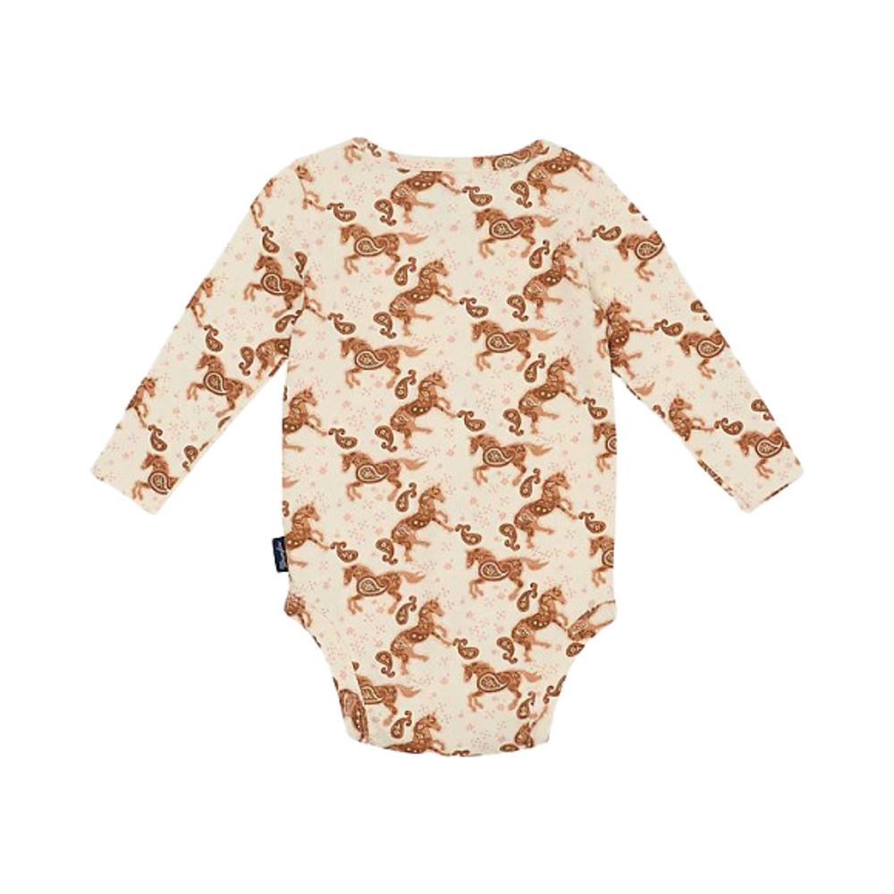 Wrangler, Baby Girl's Western Print Bodysuit