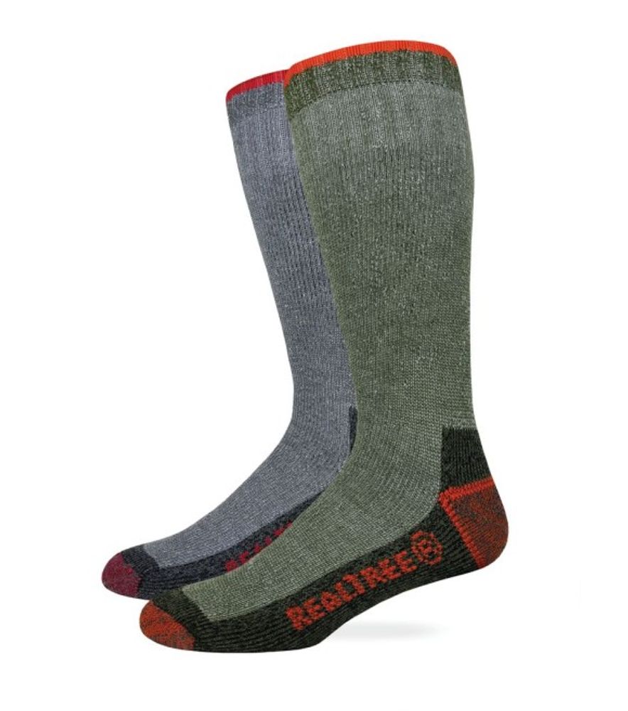 RealTree, Men's Boot Cut Socks, 2 pk