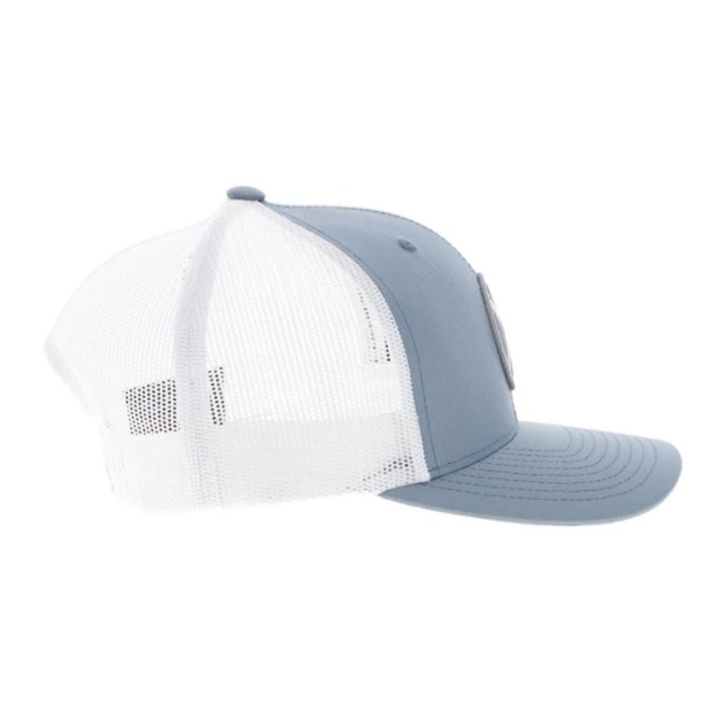 Hooey, Primo Blue/White Circle Patch Hat