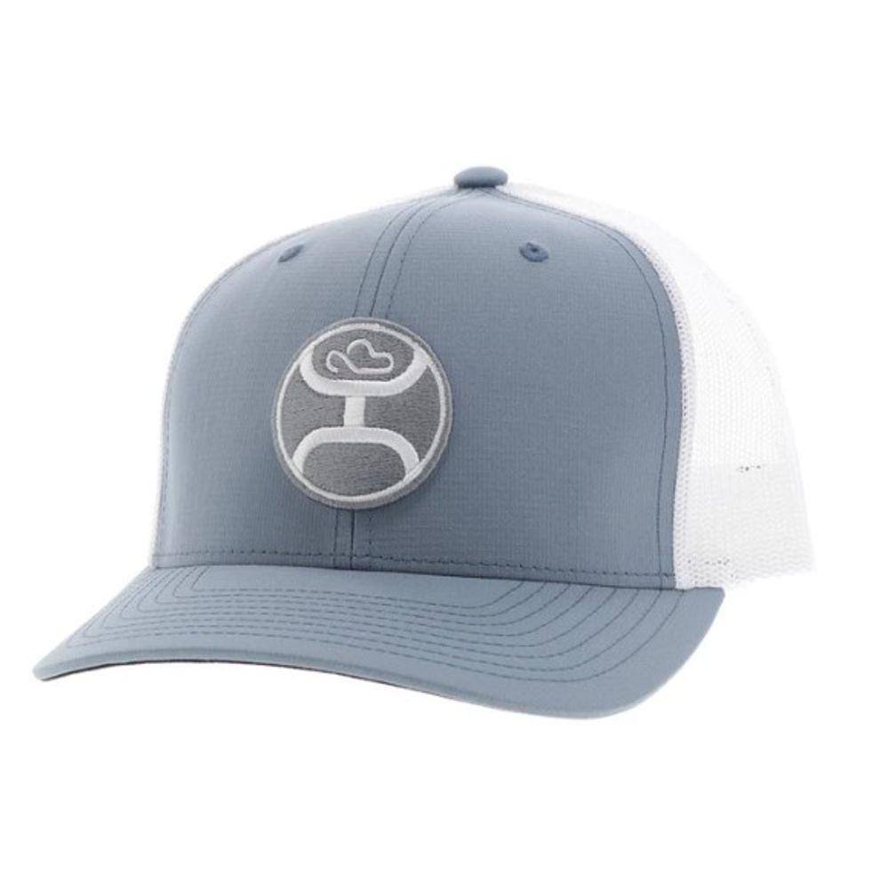 Hooey, Primo Blue/White Circle Patch Hat