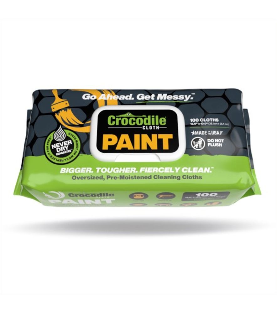 Crocodile Cloth, Paint, 100 pk