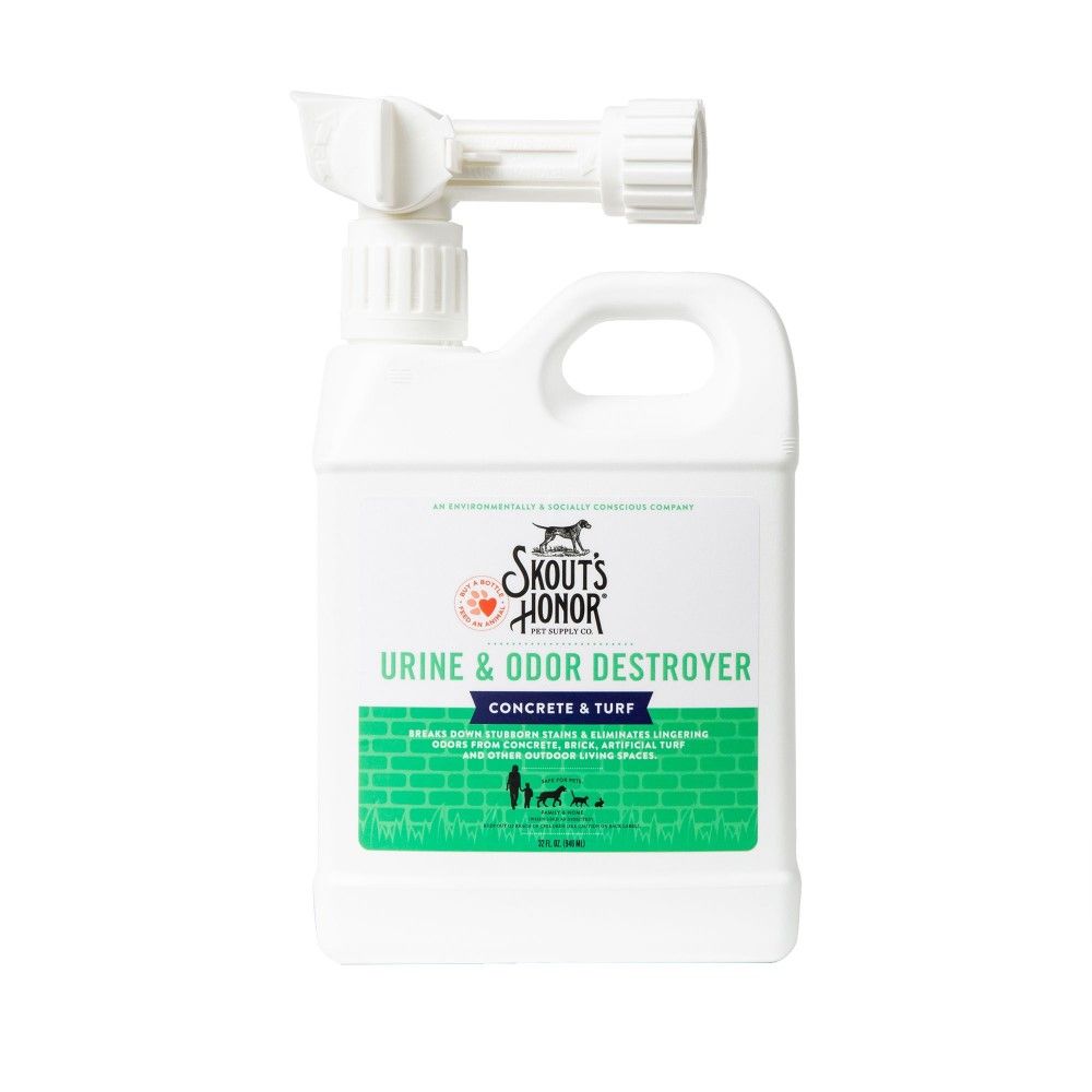 Skout's Honor, Urine & Odor Destroyer for Concrete & Turf, 32 oz