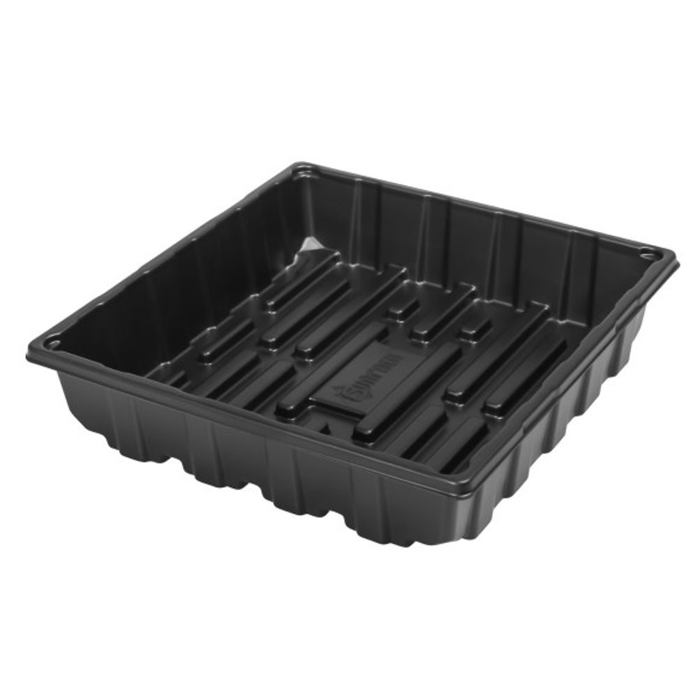 Sunpack, Black Extra-Strength Propagation Tray, 10" x 10"