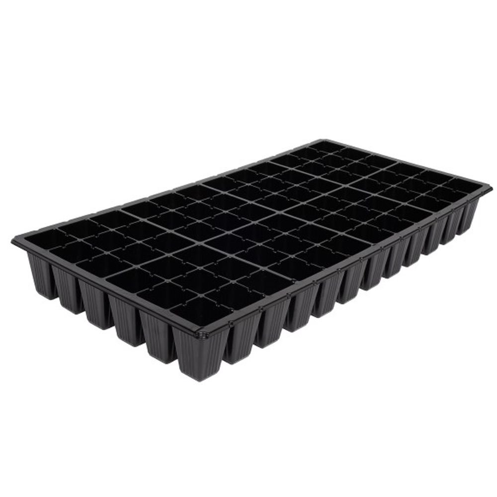 Sunpack, Black 72 Cell Plug Flat Insert Seed Tray 