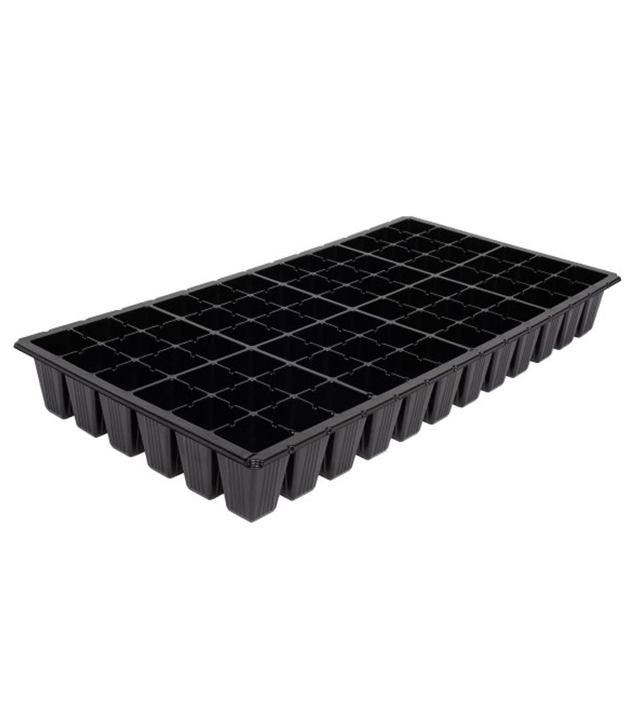 Sunpack, Black 72 Cell Plug Flat Insert Seed Tray