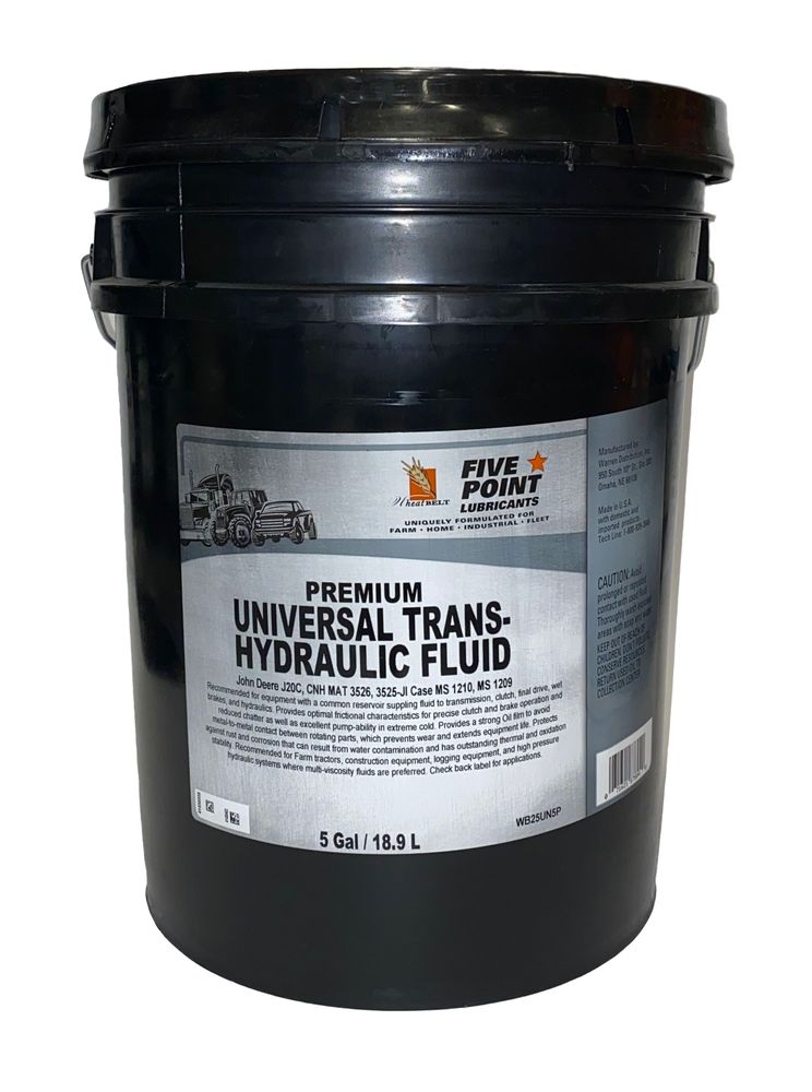 Five Point, Premium Universal Trans-Hydraulic Fluid, 5 gal