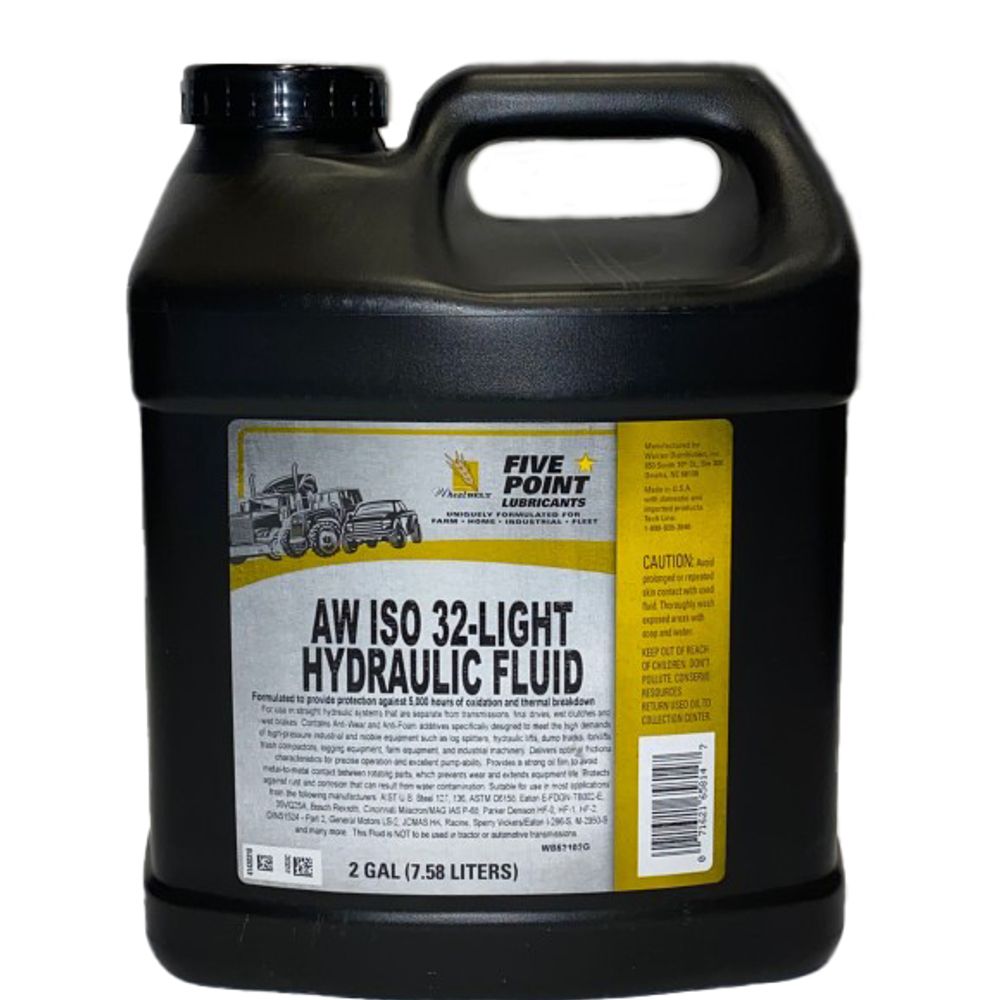 Five Point, AW ISO 32-Light Hydraulic Fluid, 2 gal 